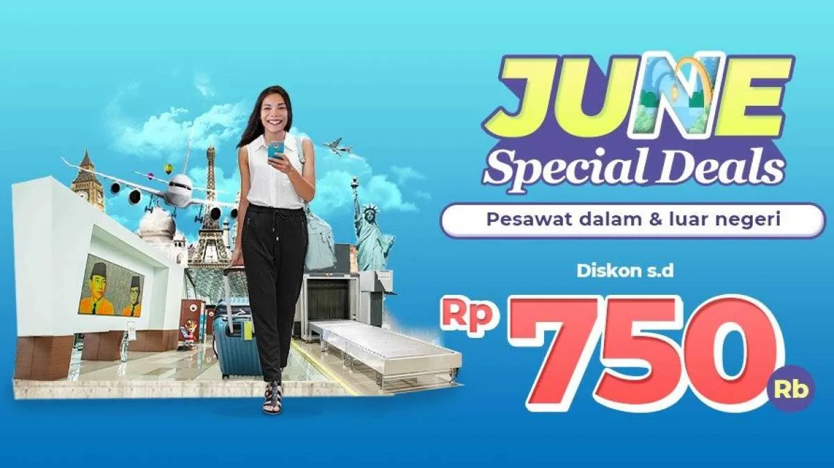 Nikmati Diskon Pesawat Dalam dan Luar Negeri di Mister Aladin hingga Rp 750.000