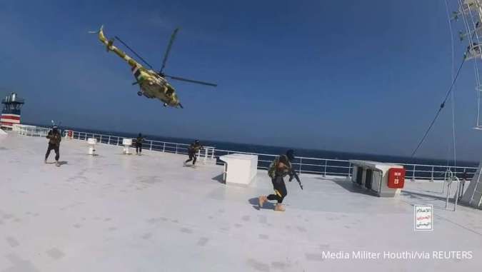 Badan Maritim Inggris Melaporkan Terjadi Serangan Drone atas Kapal di Laut Merah