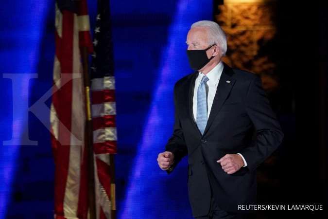 Menang pemilu presiden AS, Joe Biden beri pidato perdana