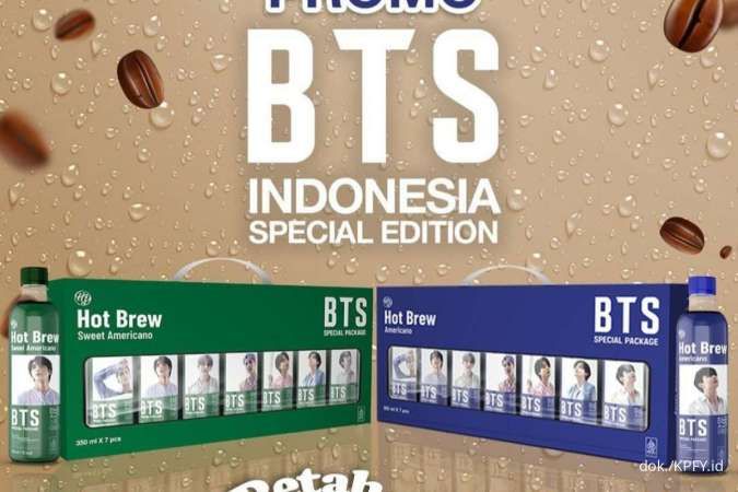 Army, Ada Gratis Official Merchandise BTS di Promo BTS Coffee Limited Edition