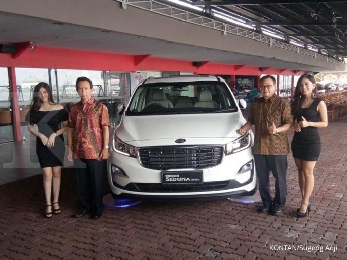 Bidik pecinta mobil diesel, Kia Mobil Indonesia merilis varian Grand Sedona