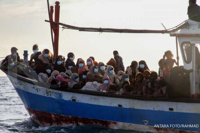 Kapal Pembawa Pengungsi Rohingya Terdampar di Aceh