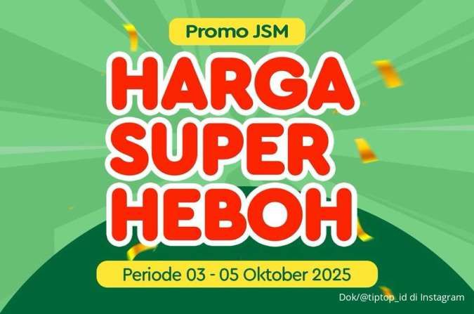Promo JSM Tip Top Weekend 3-5 Oktober 2025, Bimoli & Kanzler Rp 38.000-an