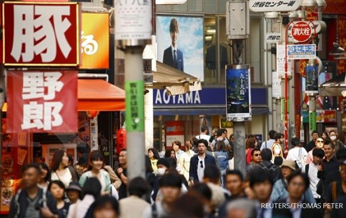 April, inflasi Jepang terkoreksi 0,3% 