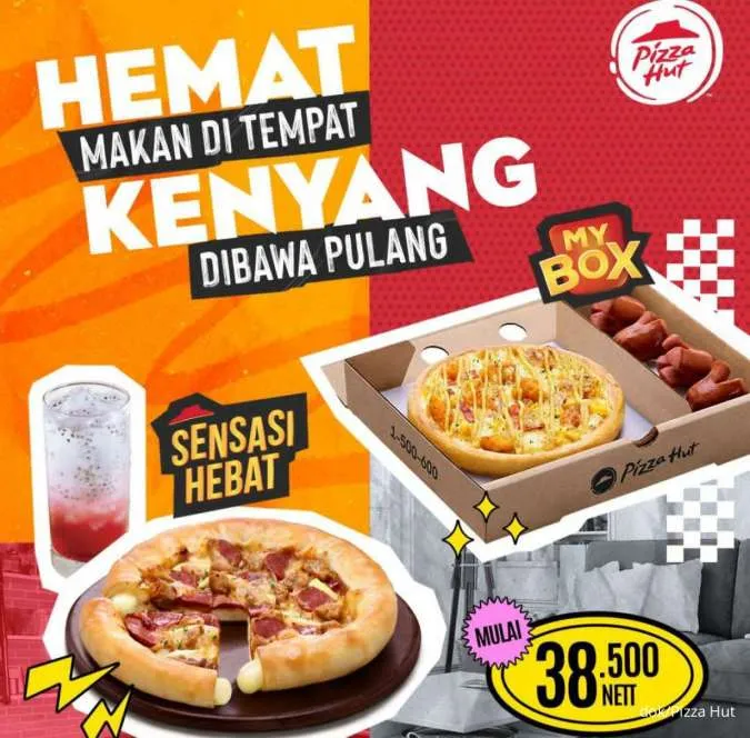 Pizza hut paket Sensasi Hebat & My Box