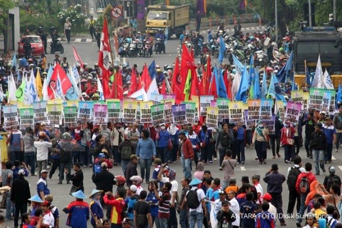 Geber desak Jokowi selesaikan outsourcing BUMN