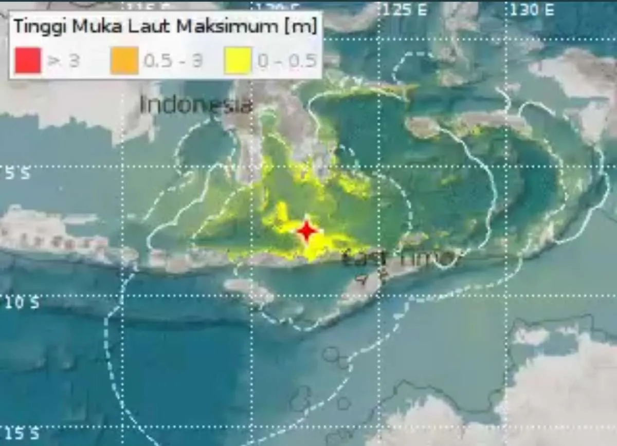 Gempa berkekuatan 7,4 magnitudo mengguncang NTT, berpotensi tsunami