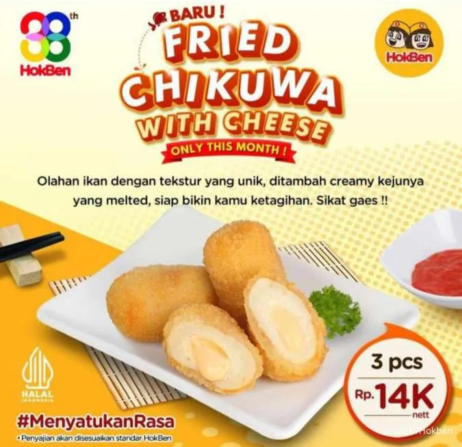 Promo menu baru Hokben Chikuwa