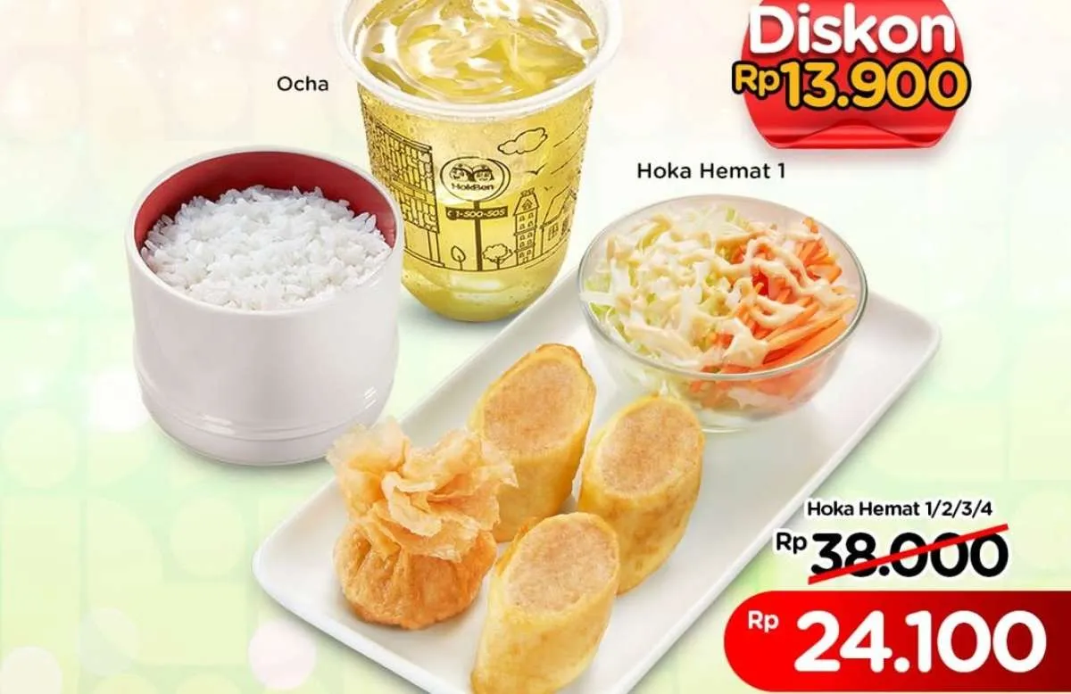 Promo HokBen HUT Kota Pekanbaru Tahun 2025, Hoka Hemat Lebih Murah Sampai Besok