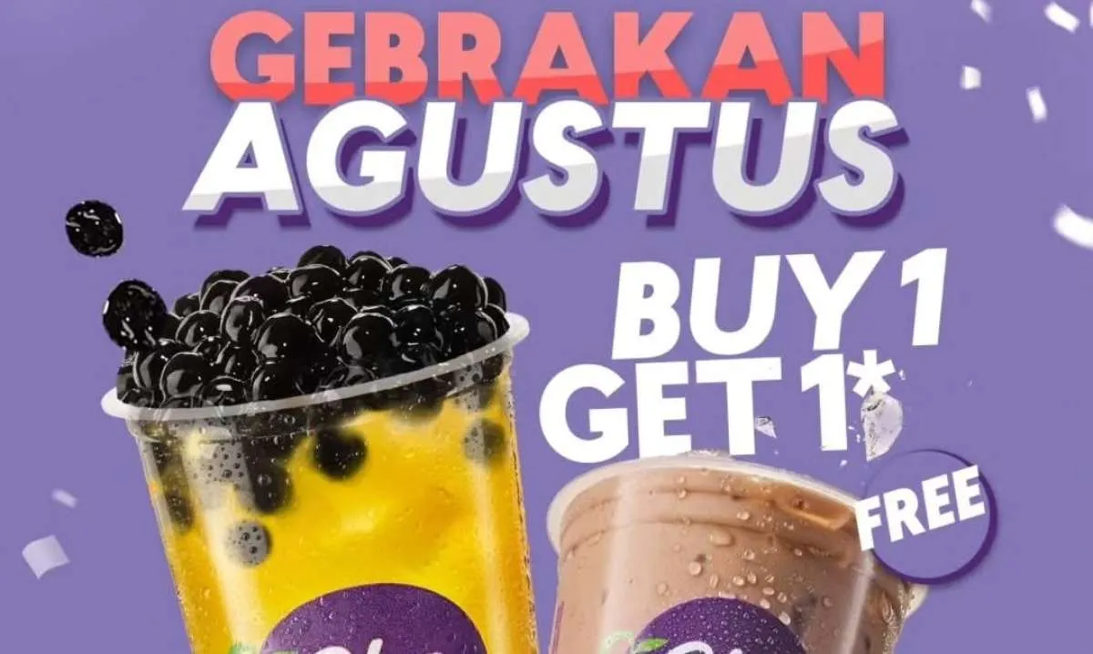 Promo Chatime 4-6 Agustus 2025, Beli 1 Gratis 1 Segera Berakhir Besok
