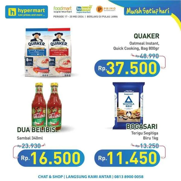 Promo JSM Hypermart Hyper Diskon Weekend Periode 17-20 Mei 2024