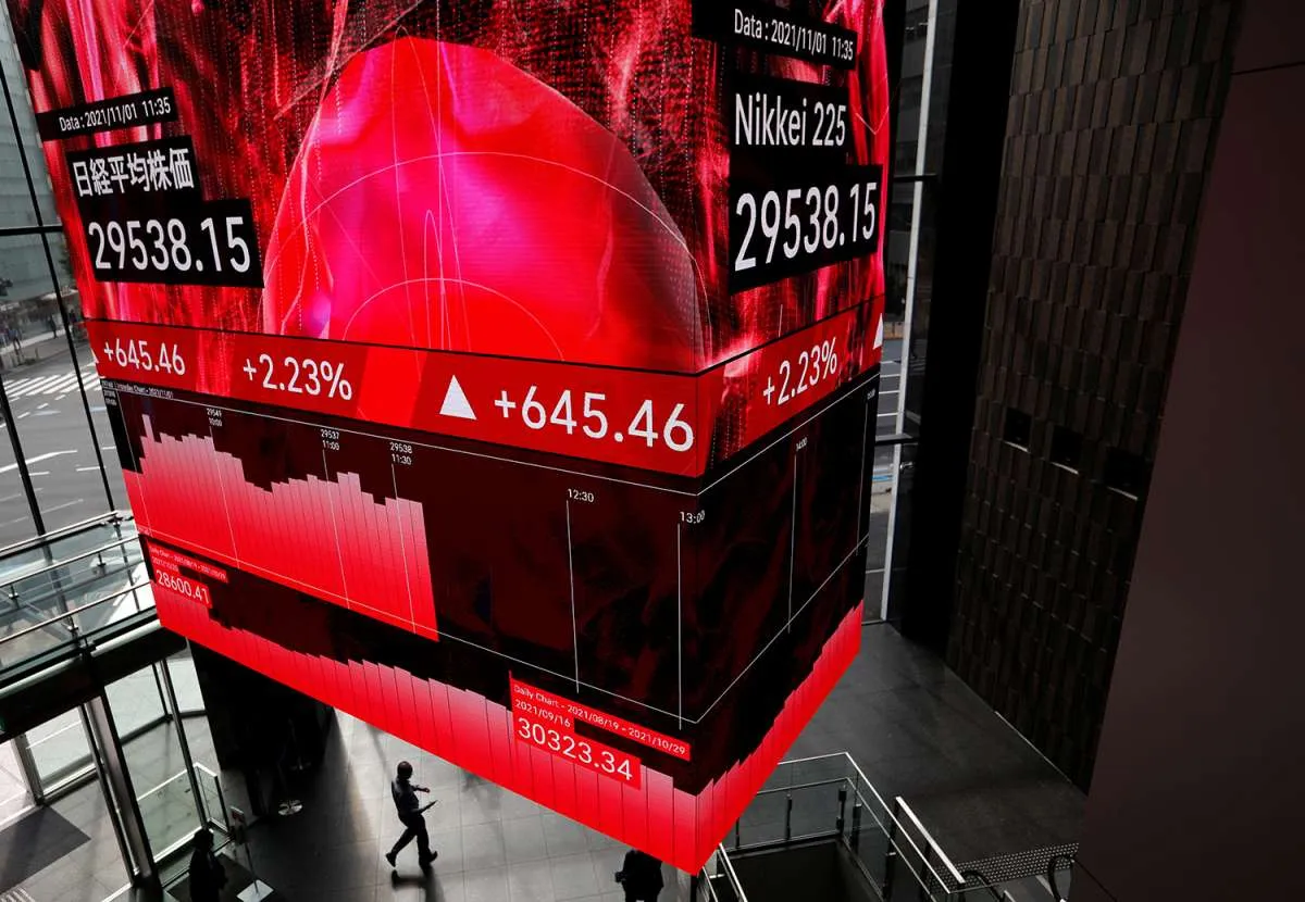 Bursa Jepang Rabu (13/11): Indeks Nikkei Ditutup Turun 1,66% 