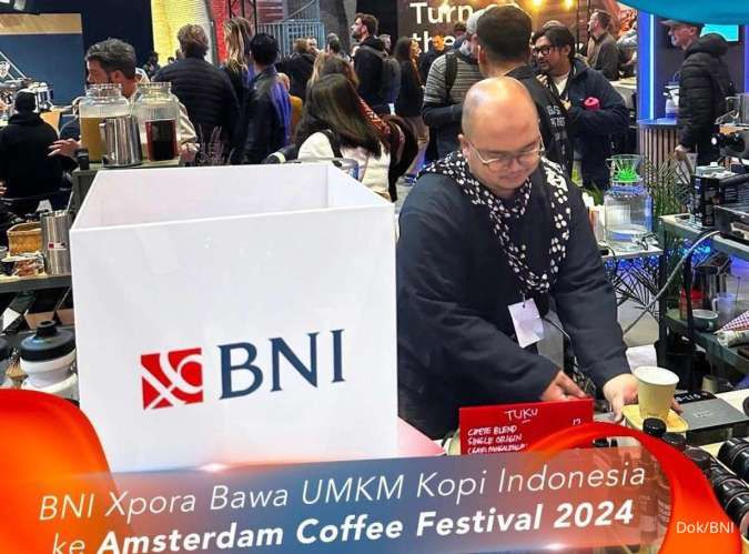 BNI Xpora Bawa UMKM Kopi Indonesia Ikut Ajang Amsterdam Coffee Festival 2024