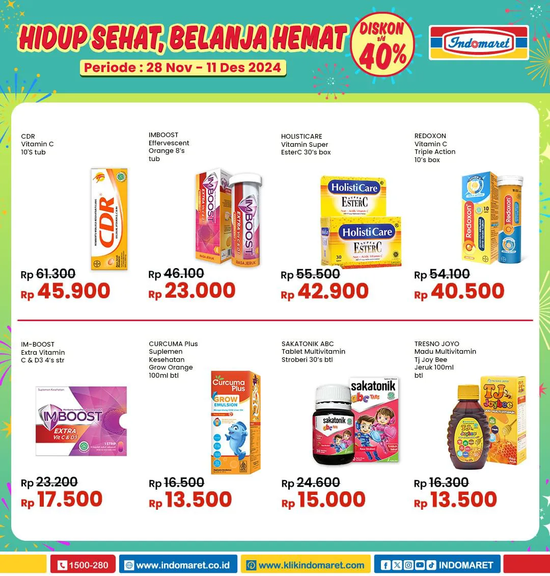 Promo Akhir Bulan Indomaret Periode 28 November-4 Desember 2024
