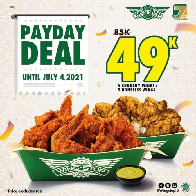 Promo GoFood Wingstop