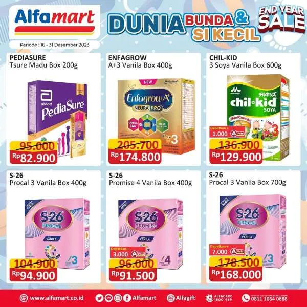 Promo Alfamart End Year Sale Periode 16-31 Desember 2023