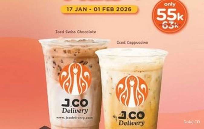 Promo J.CO Terbaru Januari 2026, Paket Spesial Mulai Rp 55.000 Saja