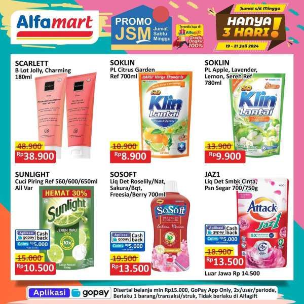 Promo JSM Alfamart Weekend 19-21 Juli 2024