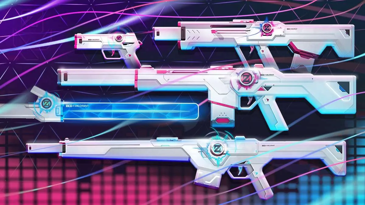 Valorant X ZEDD, penampakan skin bundle kolaborasi terbaru bertajuk Spectrum