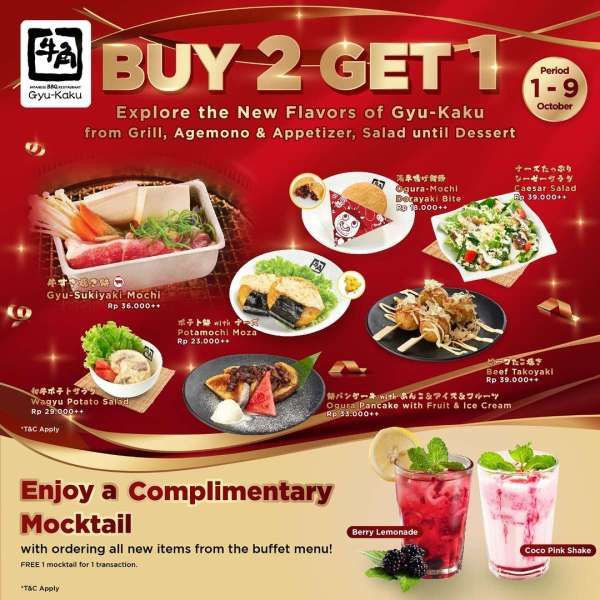 Promo Gyu-Kaku 1-9 Oktober 2024