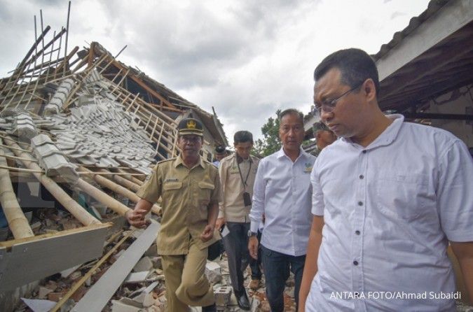 Sebanyak 4.400 rumah rusak berat akibat gempa magnitudo 5,8 di Lombok