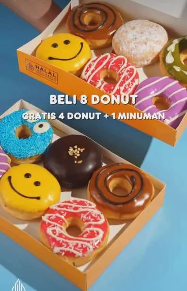 Promo Dunkin dengan BCA Beli 8 Gratis 4 Tiap Kamis