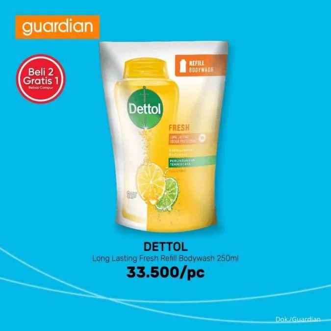 Promo Guardian Beli 2 Gratis 1 Periode s/d 25 Mei 2022