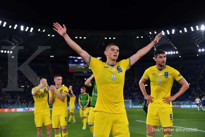 Hasil Euro 2020 Ukraina vs Inggris di perempat final