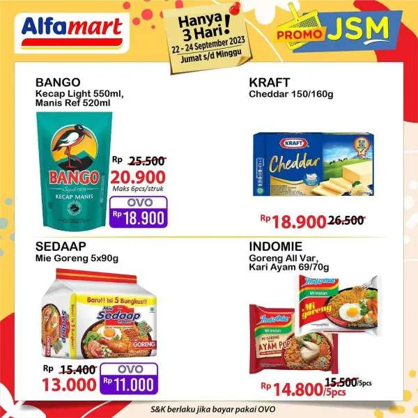 Katalog Promo JSM Alfamart Terbaru 22-24 September 2023