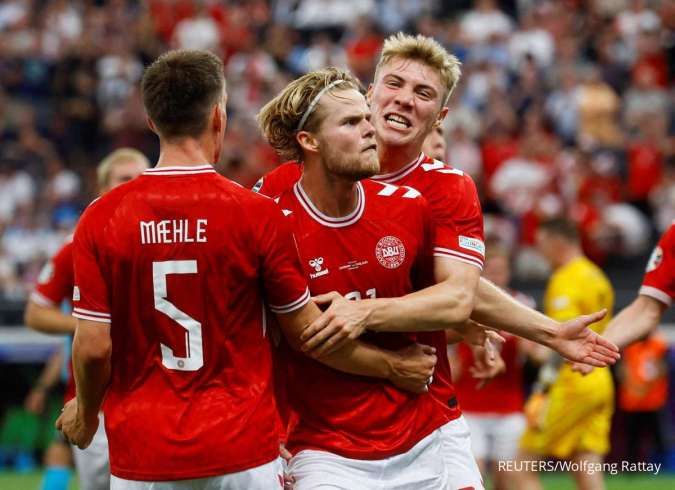 Pemain Slovenia dan Denmark Jadi Pencetak Gol Terkuat dan Terpanjang Euro 2024
