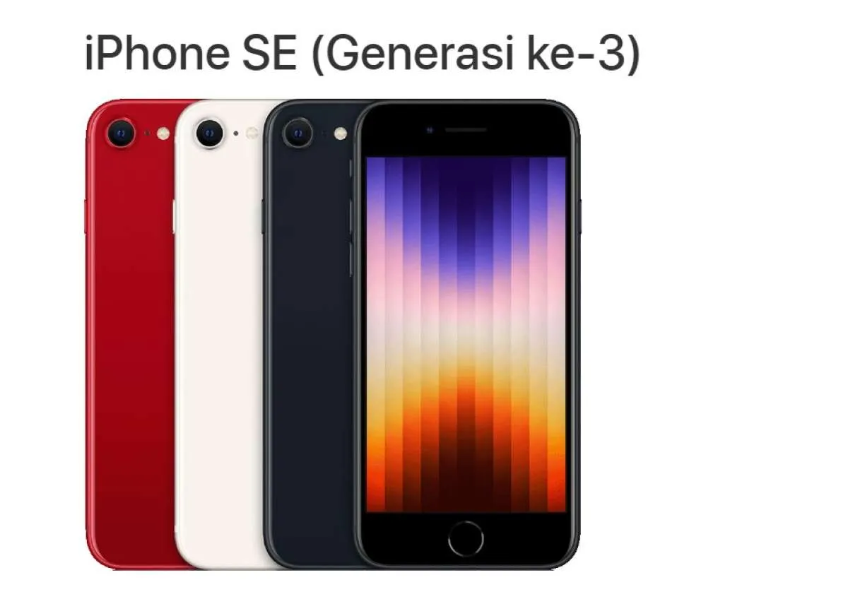 Update November 2023: Harga iPhone SE 3 Resmi iBox