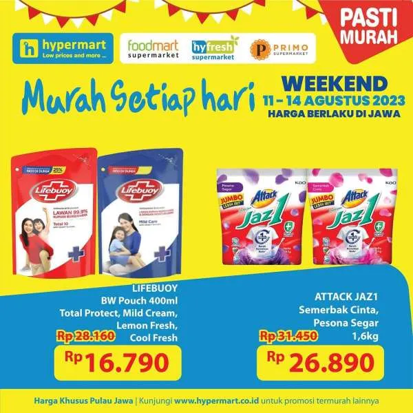 Katalog Promo JSM Hypermart Terbaru 11-14 Agustus 2023