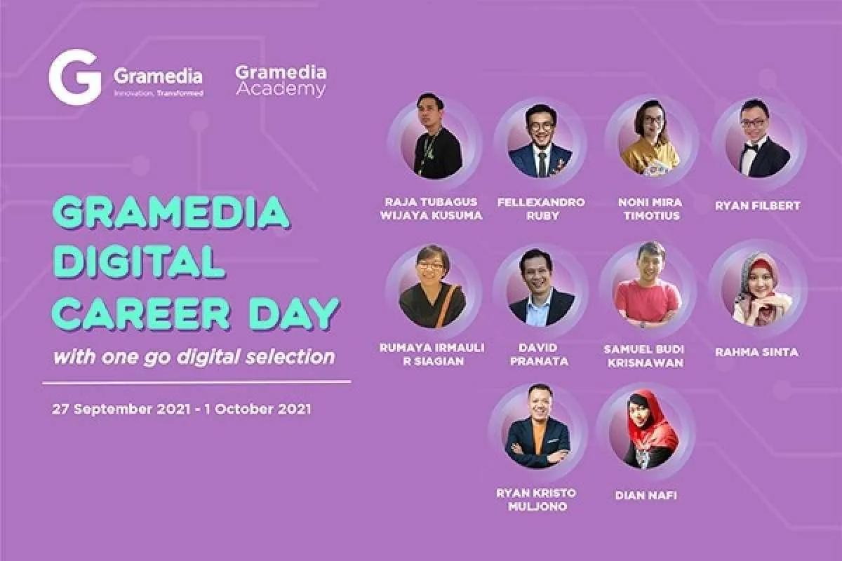 Jangan lewatkan, Gramedia membuka banyak lowongan pekerjaan hingga Oktober