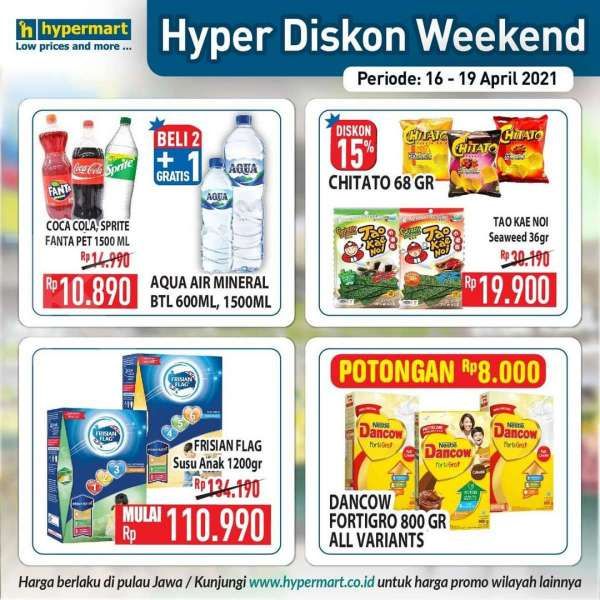 Promo JSM <a href='https://pontianak.tribunnews.com/tag/hypermart' title='Hypermart'>Hypermart</a> 16-19 April 2021 