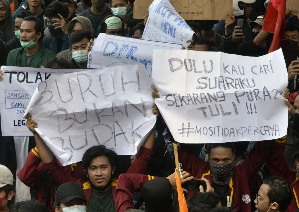 BEM SI akan gelar unjuk rasa di depan Istana, tuntut Jokowi batalkan UU Cipta Kerja