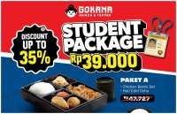 Pas di Kantong! Promo Gokana Paket Pelajar Diskon sampai 35% Cuma Rp 39.000 Saja