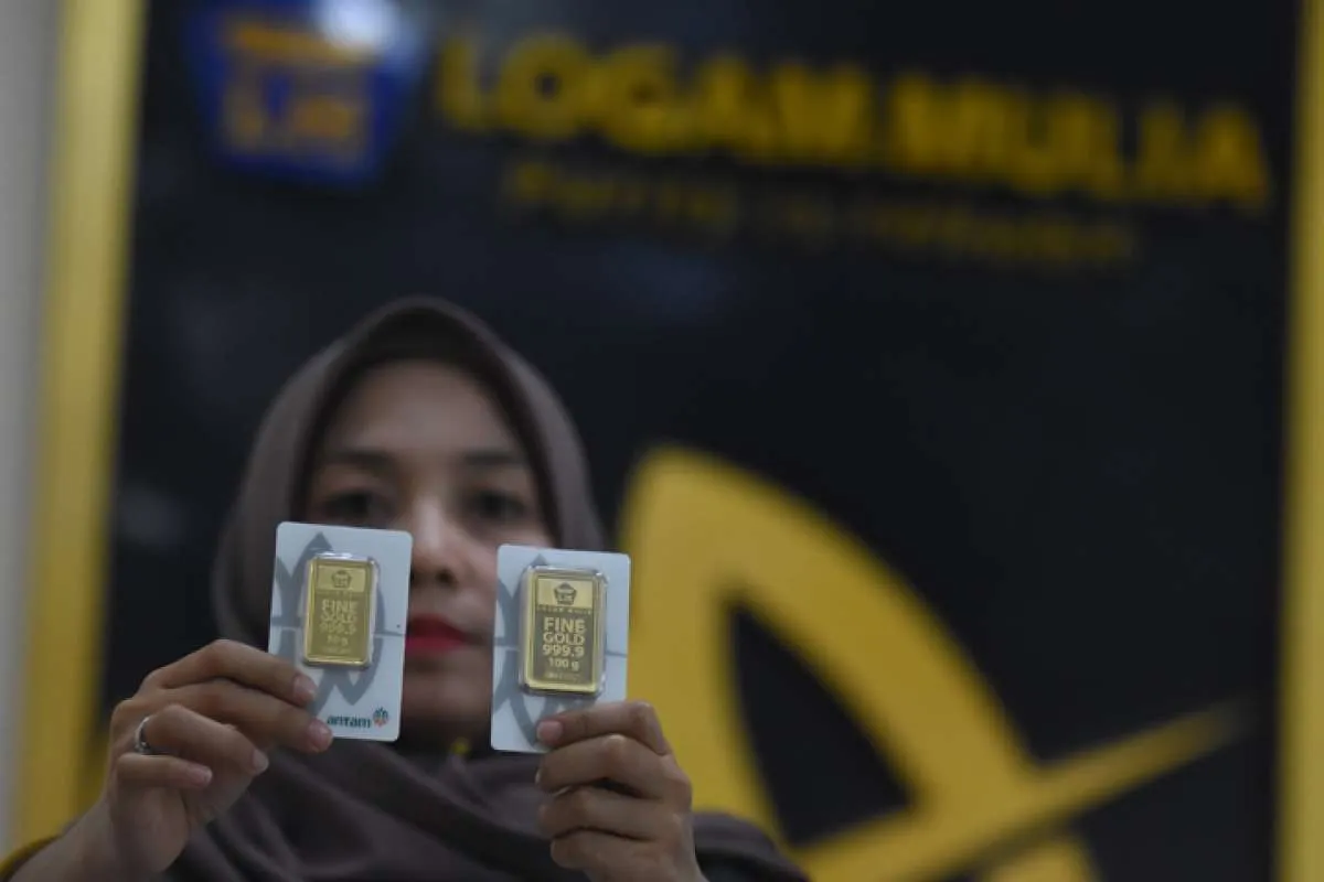 Harga emas naik 0,28% di angka US$ 1.463,09 ons troi