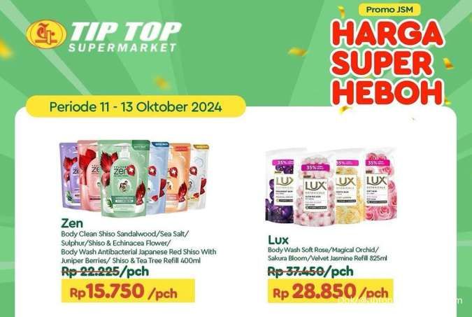 Promo Deterjen dan Sabun Mandi Weekend, Lux dan Zen Lebih Hemat Sampai Hari Minggu