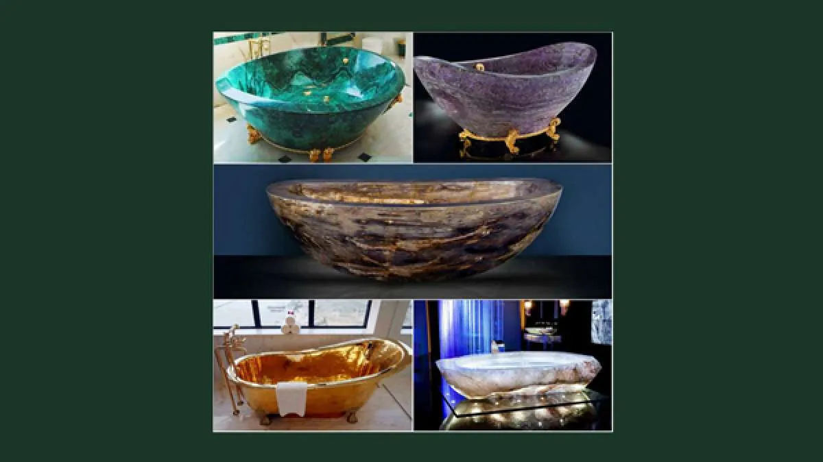 5 Bathtub termahal di dunia