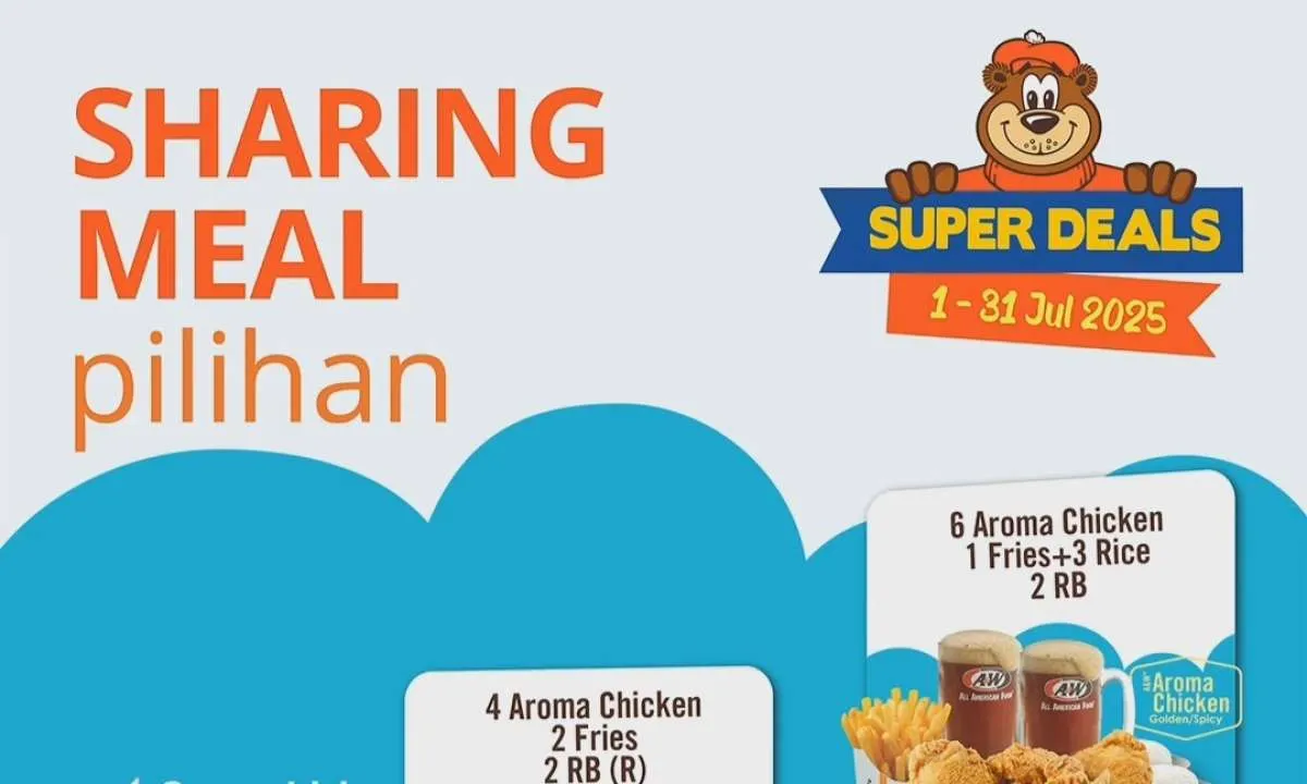 Rangkaian Promo A&W Sharing Deal Juli 2025, Menu Baru Polar Swirl Mulai Rp 33.000-an