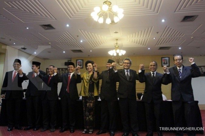 Pimpinan KPK belum susun rencana kerja