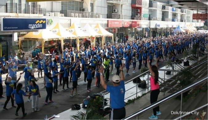 Sambut Asian Games, Inner City Management menggelar parade baju olahraga 