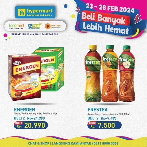 Promo Hypermart Beli Banyak Lebih Hemat Periode 23-26 Februari 2024