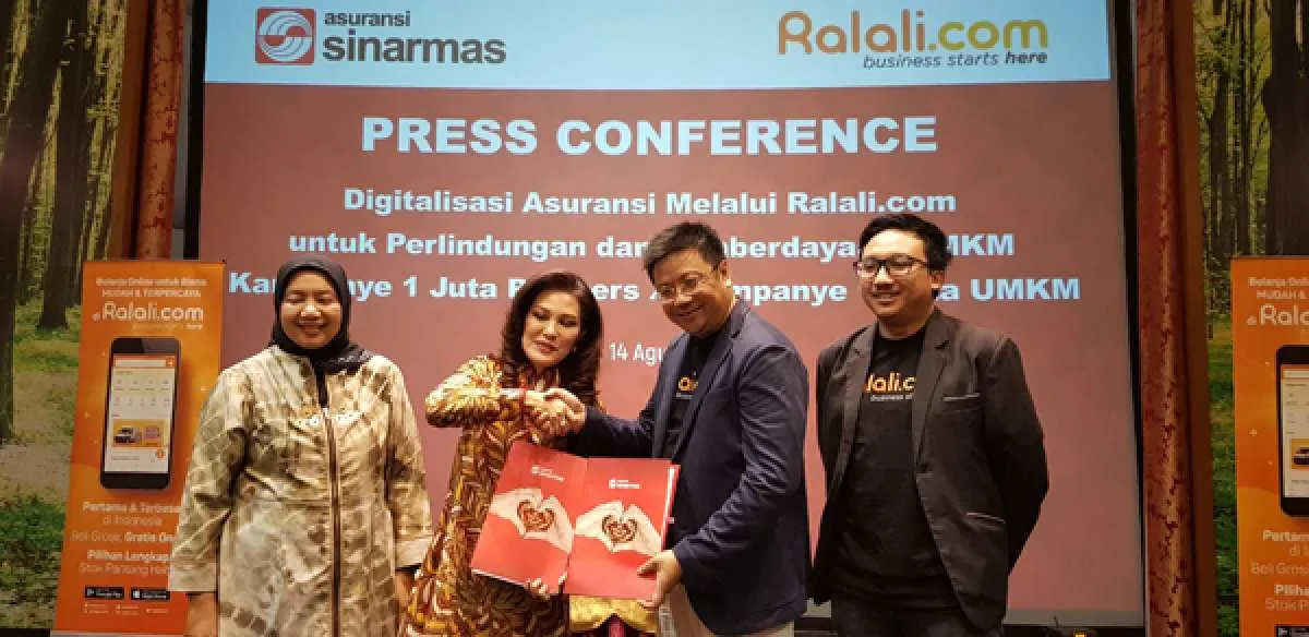 Asuransi Sinar Mas gandeng Ralali.com pasarkan produk asuransi