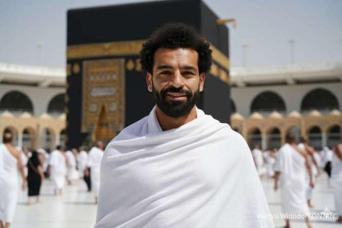 Membuat Foto di Depan Kabah dengan Gemini AI