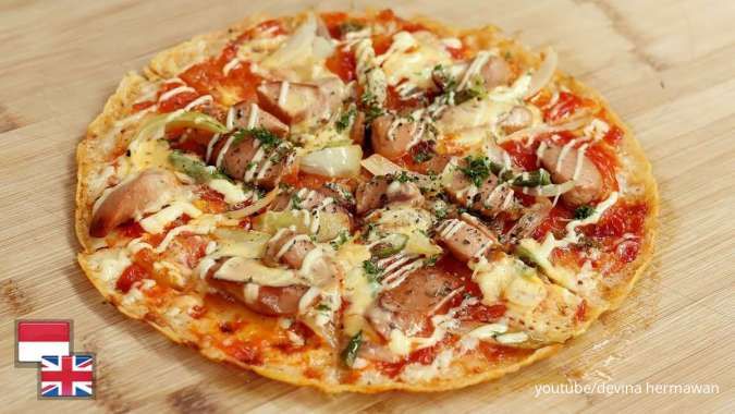 Resep Pizza Krispi Super Tipis ala Italia, Masaknya Mudah Cuma Perlu Teflon Datar