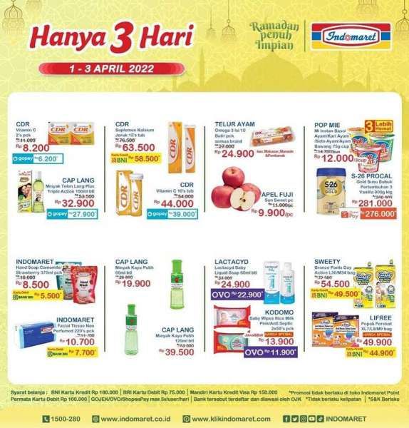 Promo JSM Indomaret 1-3 April 2022