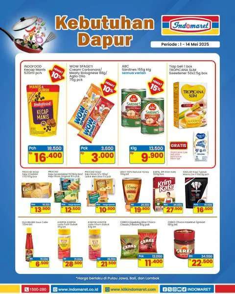 Promo Indomaret Super Hemat Periode 1-14 Mei 2025