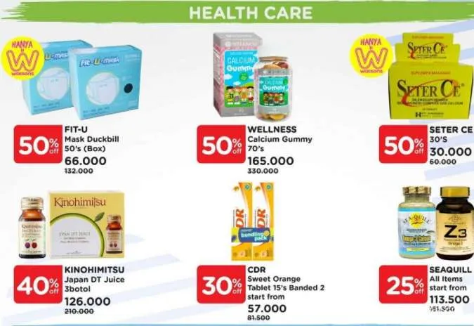 Promo Watsons Weekend Special Periode 13-16 Januari 2022