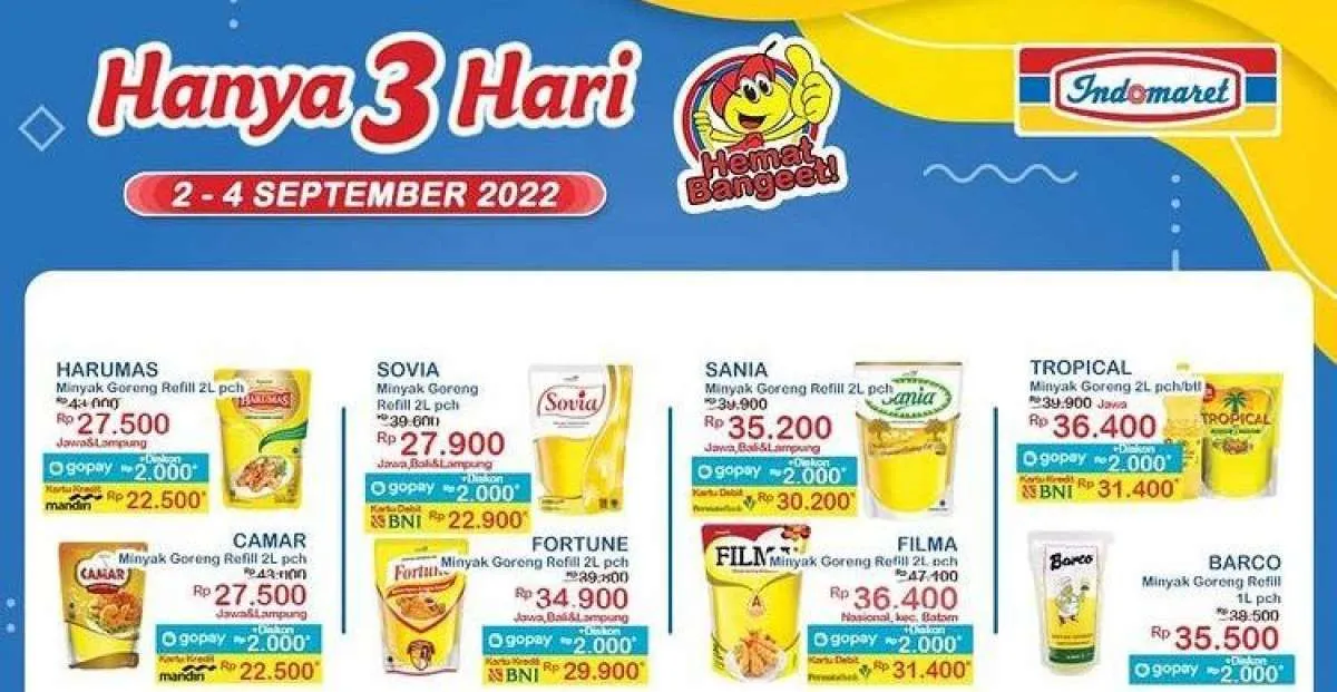 Promo JSM Indomaret Terbaru di Awal Bulan September Tahun 2022, Ini Katalognya